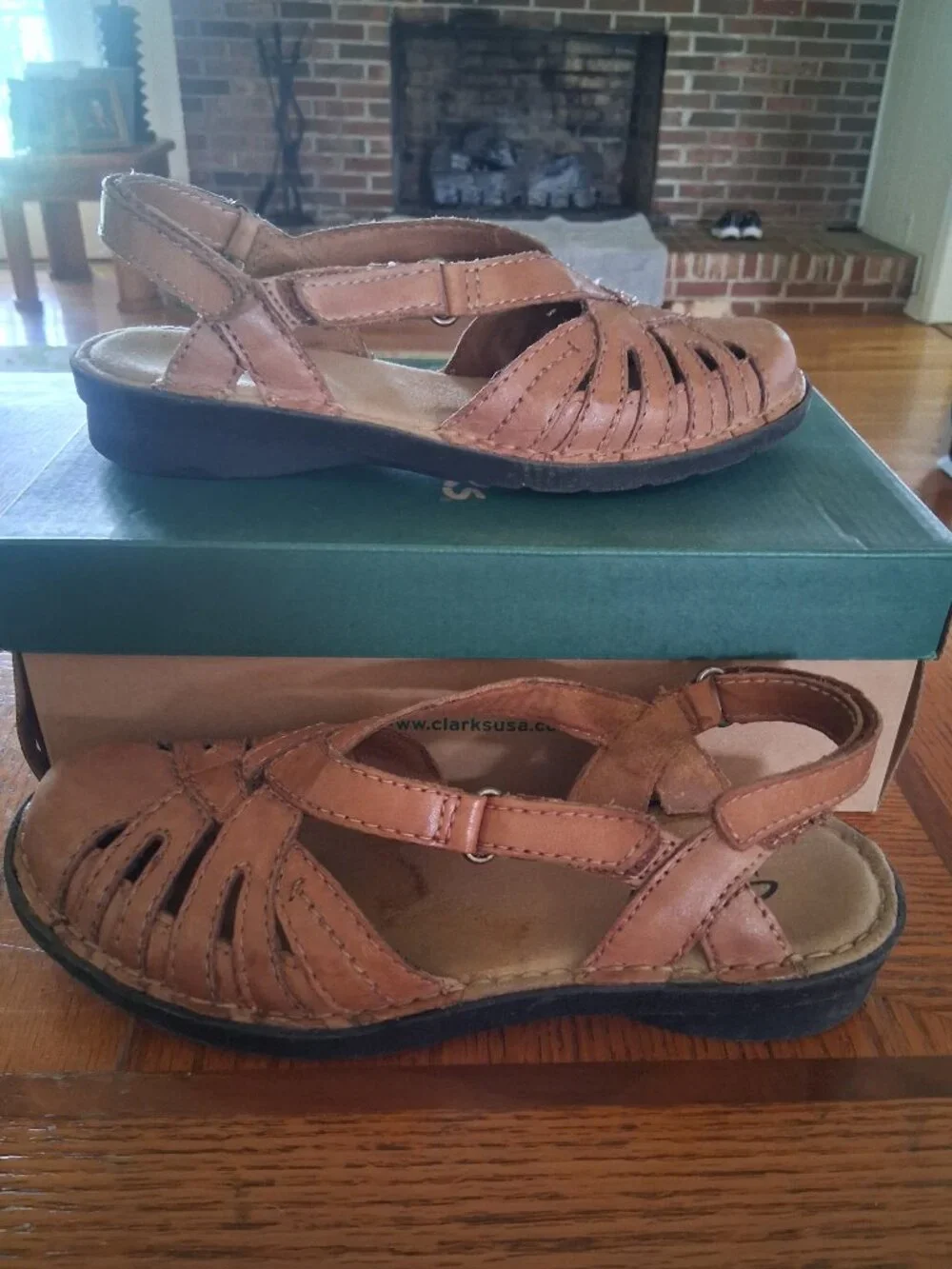 Clarks NIKKI ROTARY Sandals Size 6 1/2 Medium